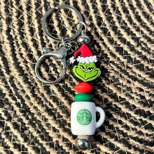 Grinch keychain